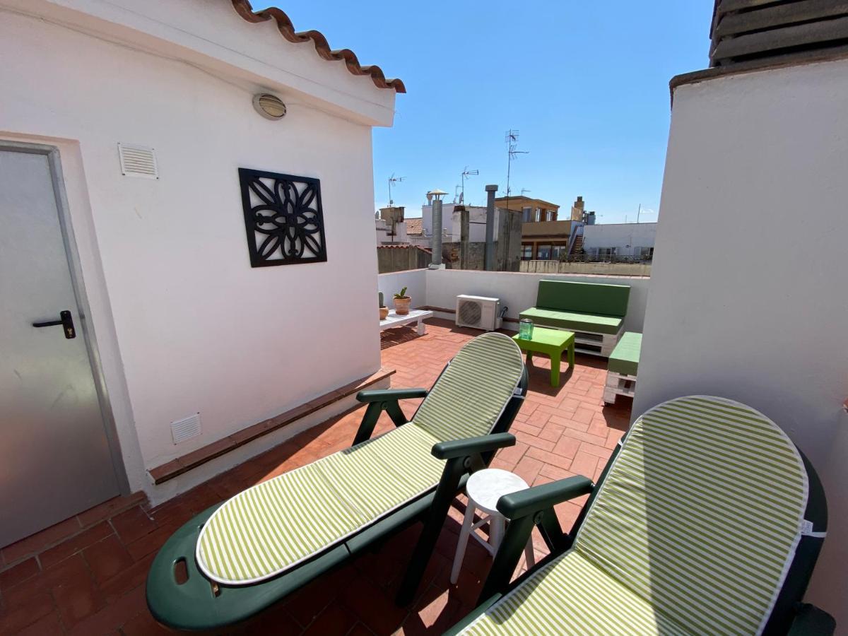 Amazing 2 Bedroom Apartment With Big Sun Terrace Sitges Centre Beach Екстериор снимка
