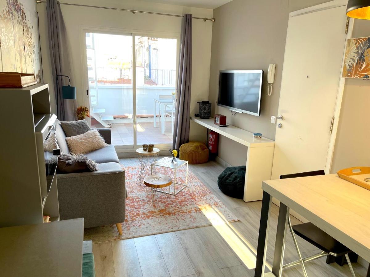 Amazing 2 Bedroom Apartment With Big Sun Terrace Sitges Centre Beach Екстериор снимка